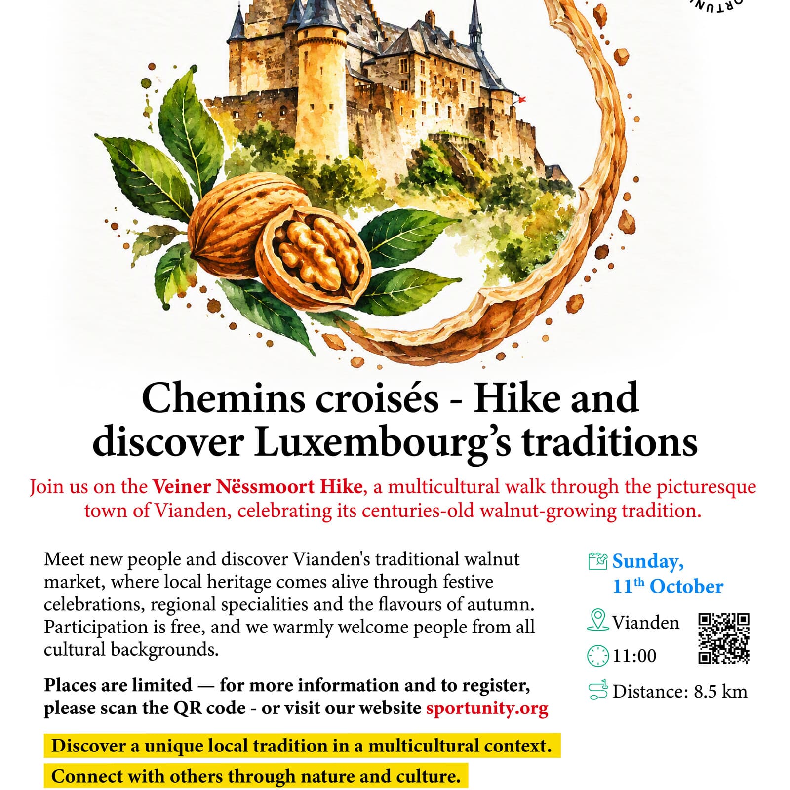 Randonnée à la découverte des traditions luxembourgeoises