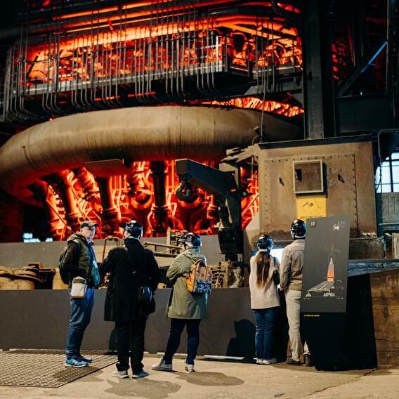 Combined guided tour of the Haut Fourneau and the City of Science (LU/DE)