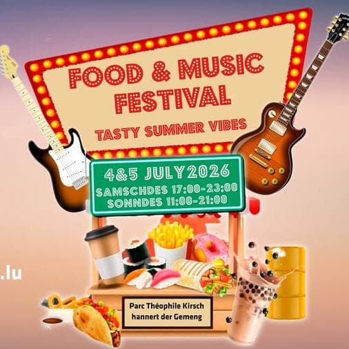 Food & Music Festival - tasty summer vibes