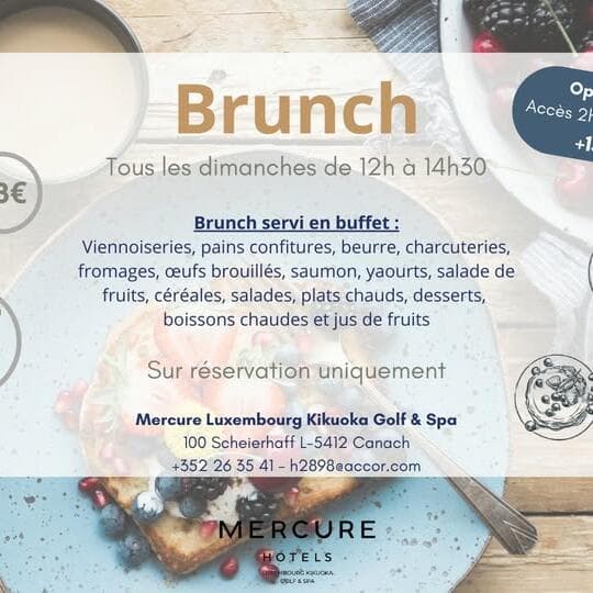 Brunch (avec option Spa)