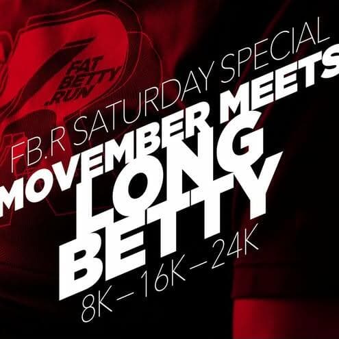 FB.R samedi spécial : Movember rencontre LONG BETTY (8km – 16km – 24km)