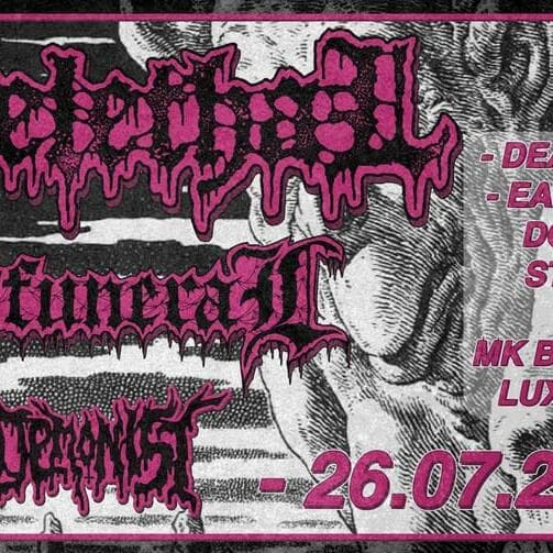 Skelethal, Disfuneral, Demonist @MKBar