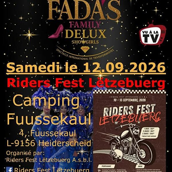 Fada's Family Delux Show Girls Performance - Riders Fest Lëtzebuerg Heiderscheid