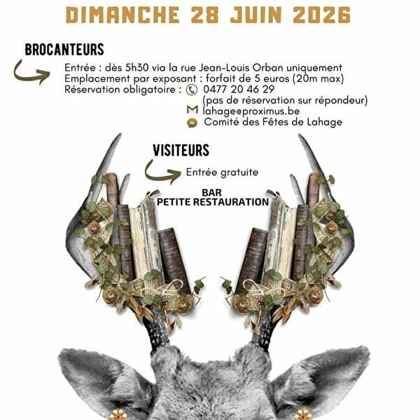Flea Market in Lahage 2026