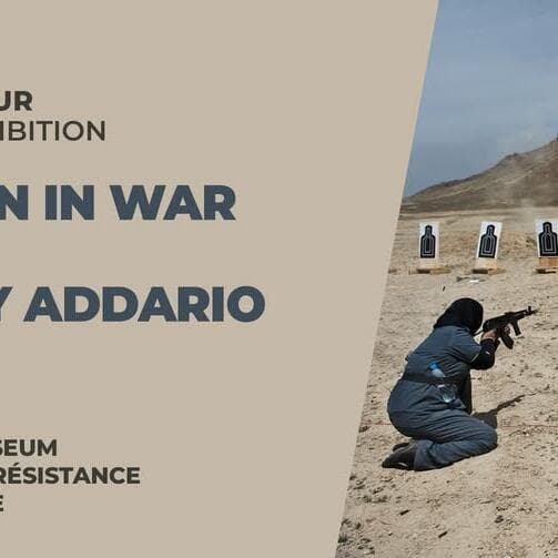 Visite guidée de l'exposition photo : WOMEN IN WAR par LYNSEY ADDARIO @Musée, Esch/Alzette