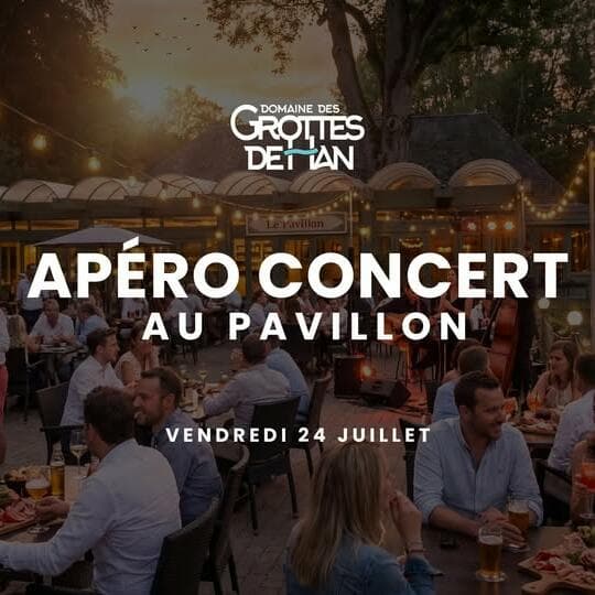 Apéro concert at the Pavillon