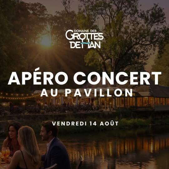 Apéro concert at the Pavillon