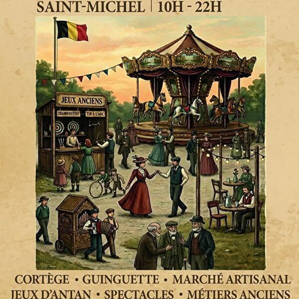Back to 1900 at Fourneau Saint-Michel!