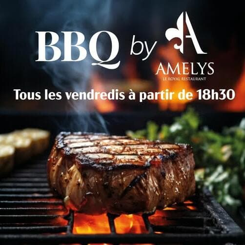 It's back… the barbecue at Restaurant Amélys