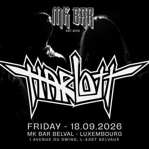 Thrash Metal Show: Harlott + Special Guests - MK Bar Luxembourg