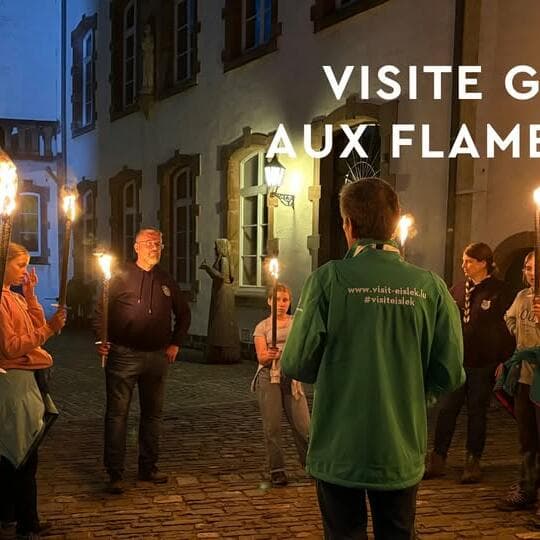 Visite guidée au flambeau