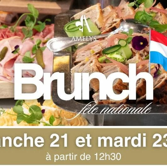 National Day brunch at Restaurant Amélys