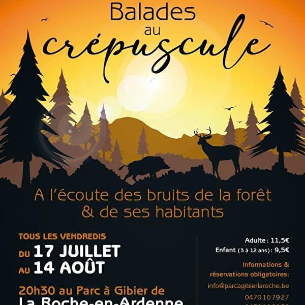 Twilight Walks at the Parc à Gibier