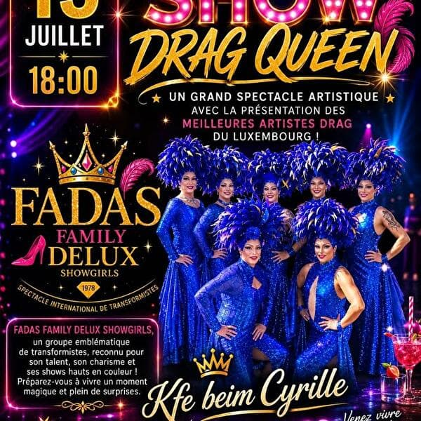 Spectacle Fada's Family Delux Show Girls - Kafé beim Cyrille