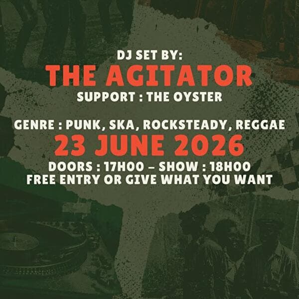 Punk, Ska, Rocksteady, Reggae DJ set by The Agitator & The Oyster at MK Bar