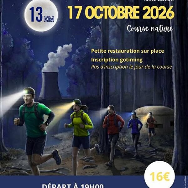 Course Nature TCC by night