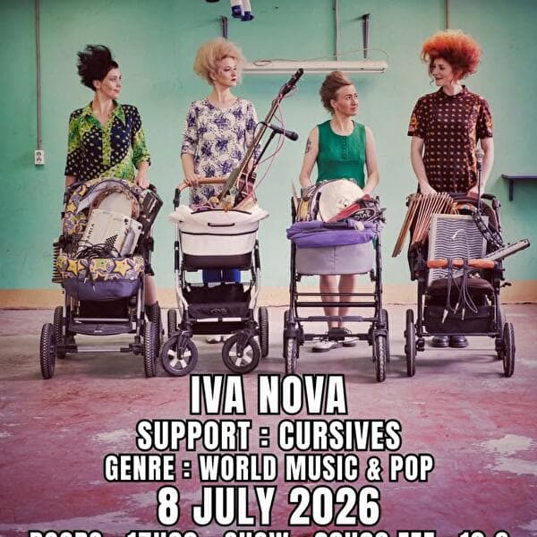 IVA NOVA & CURSIVES - WORLD & POP MUSIC LIVE AT THE MK BAR
