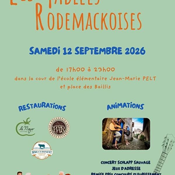 Tablées Rodemackoises 2026