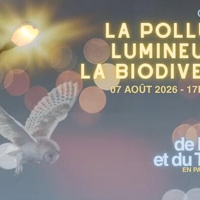 Free conference “Light pollution and biodiversity”
