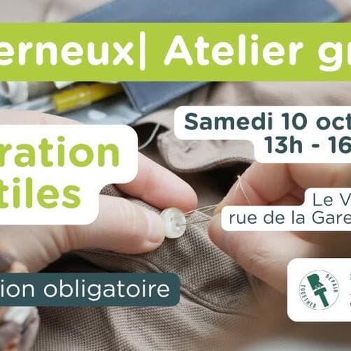 Atelier de réparation de textiles