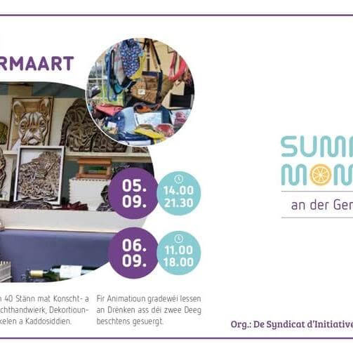 Hobby- a Kënschtlermaart zu Mamer