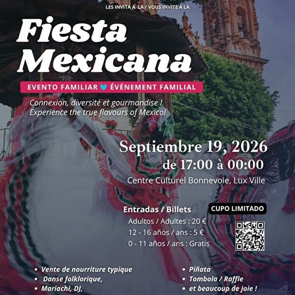 Fiesta Mexicana Mexikalux 2026