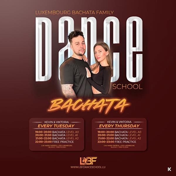 Cours de bachata au Luxembourg – Nouveau trimestre
