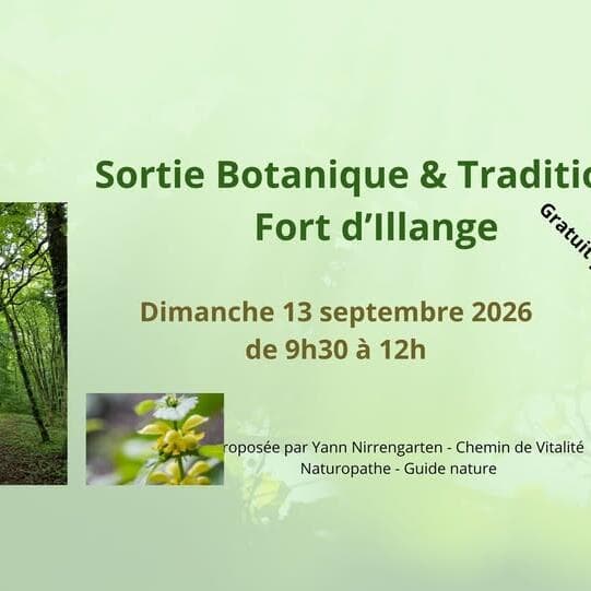 Sortie botanique & traditions au Fort d'Illange