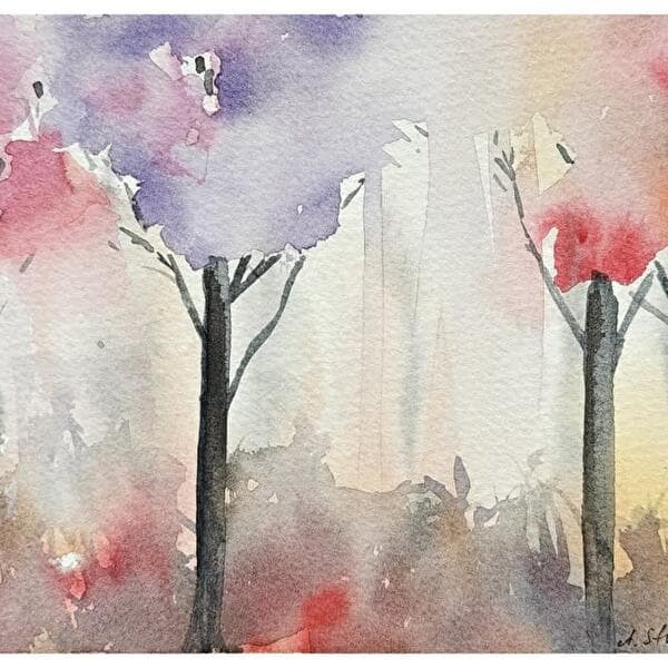 Watercolour meditation