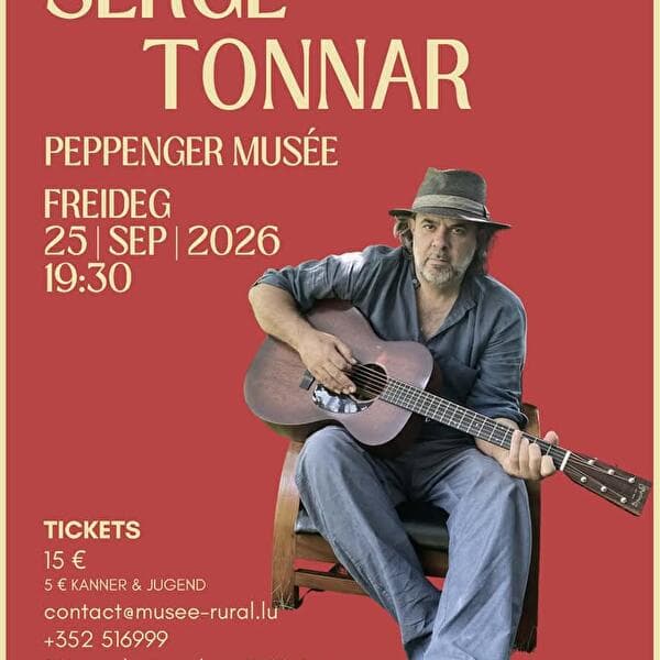 « LIDDERUUCHT » avec Serge Tonnar