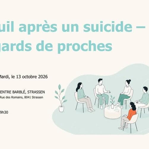 Round table: Grief after a suicide - perspectives from relatives