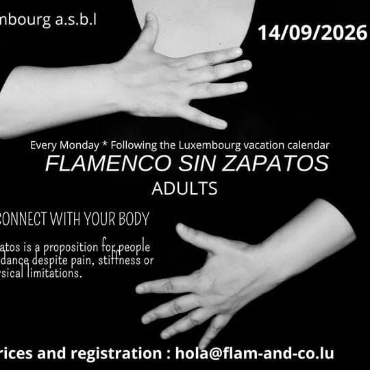 Flamenco sin Zapatos — Votre corps, votre rythme, votre flamenco