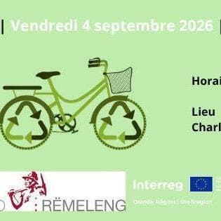 Bicycle information, collection and repair stand in Rumelange (Vélab project)