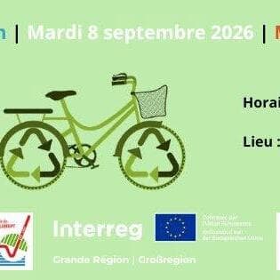 Information, collection and bicycle repair stand in Villerupt (Vélab project)