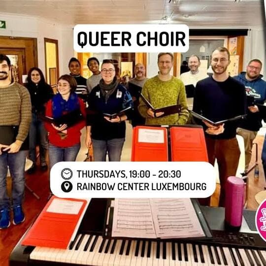 Queer Choir Luxembourg – Répétition