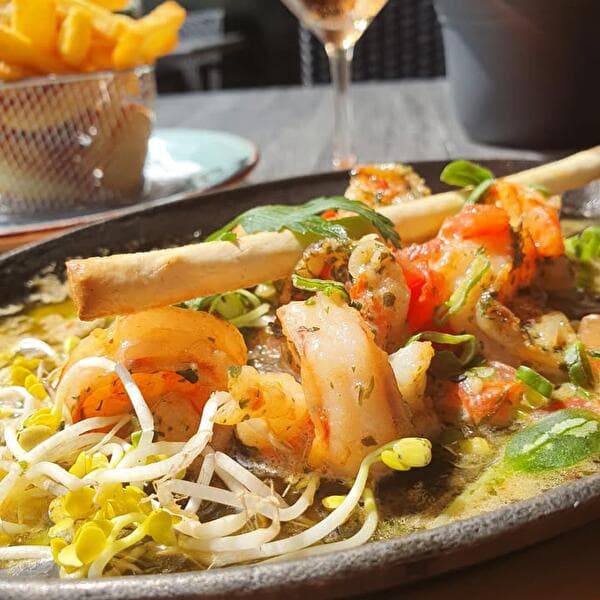 All-you-can-eat scampi