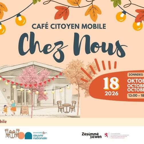 Mobile Community Café “Chez Nous” in Leudelange
