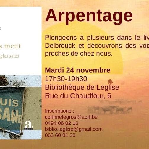 Shared reading: “Ce qui les meut”