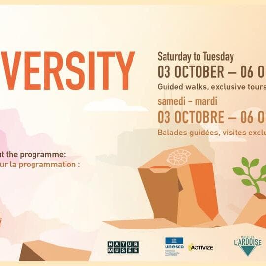Geodiversity Days – Promenade : trois ardoisières, trois vocations