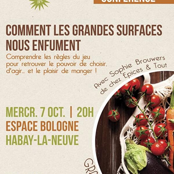 Conférence | Comment les grandes surfaces nous enfument
