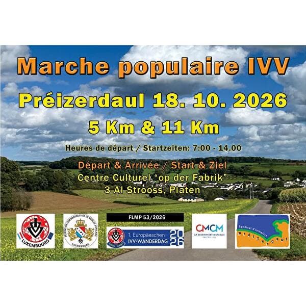 FLMP IVV walk in Bettborn/Préizerdaul