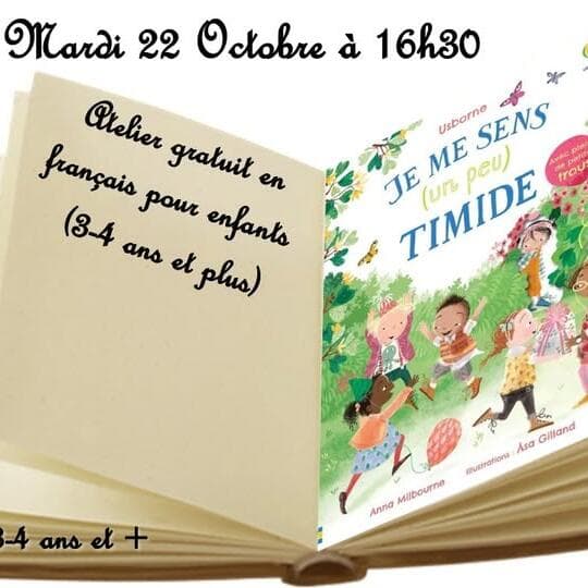 Interactive French reading workshop for children (ages 3–4+)