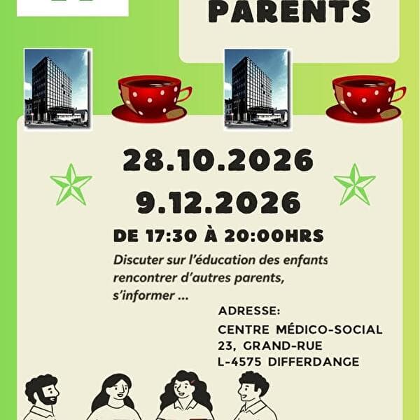 EltereCafé zu Déifferdeng – Café des Parents à Differdange