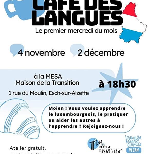 Café des langues à la MESA
