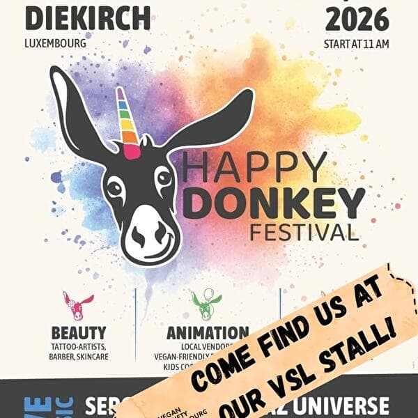 Stand VSL au Happy Donkey Festival
