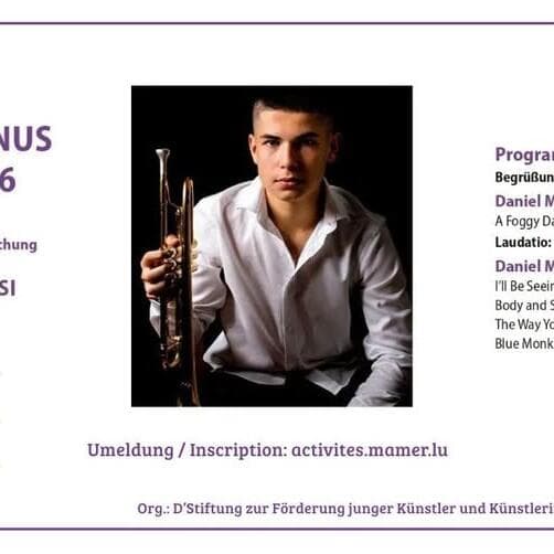 Prix Mameranus 2026 pour le musicien Daniel Migliosi