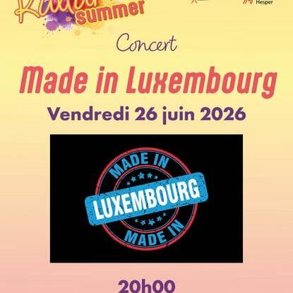 Concert "Made in Luxembourg"