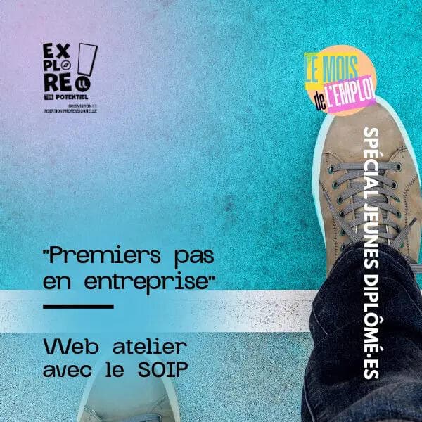 Web atelier « Premiers pas en entreprise »