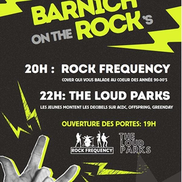 Concert Barnich on the rock's