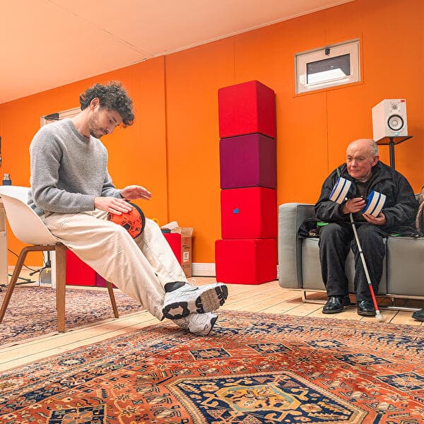 Atelier immersif - dispositif musical interactif Aura